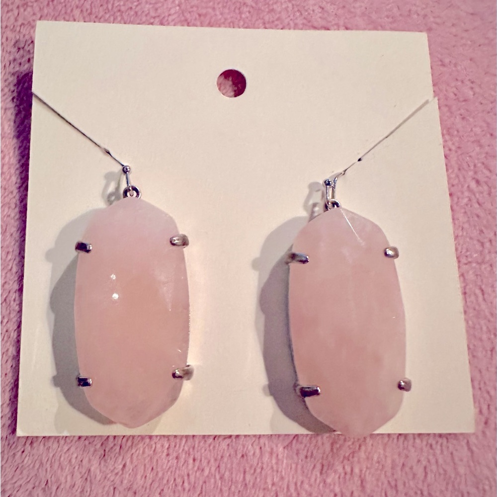 Kendra Scott - Pink Stone Earrings